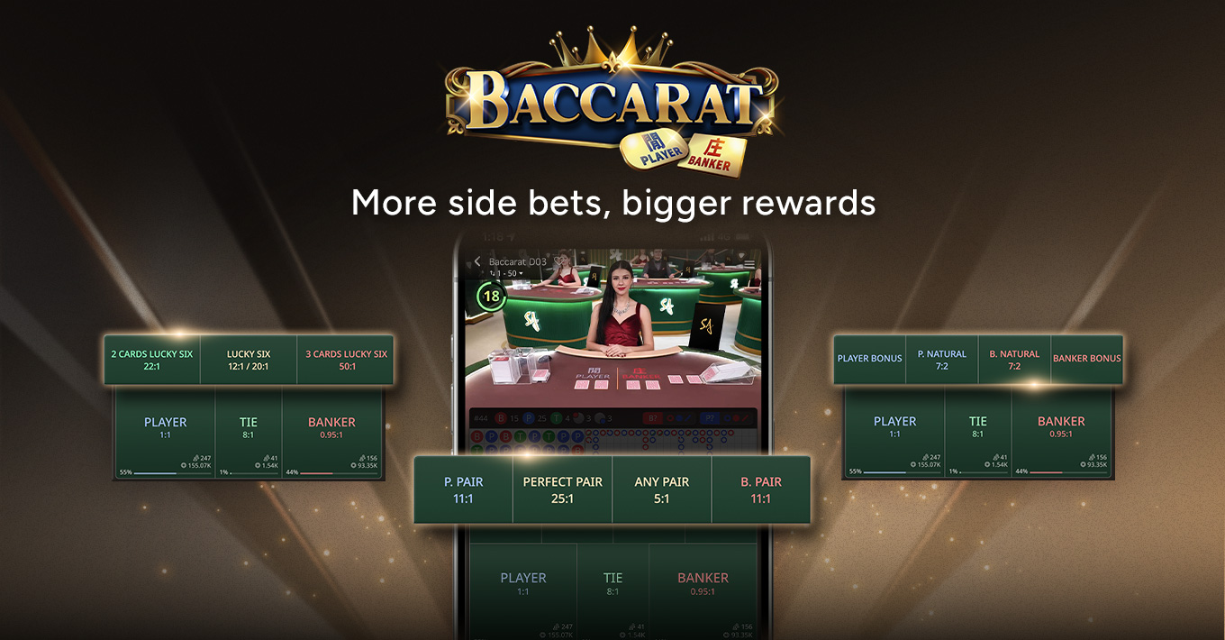 Baccarat သည်အလောင်းအစားများအလောင်းအစားများပြုလုပ်ခဲ့သည်။